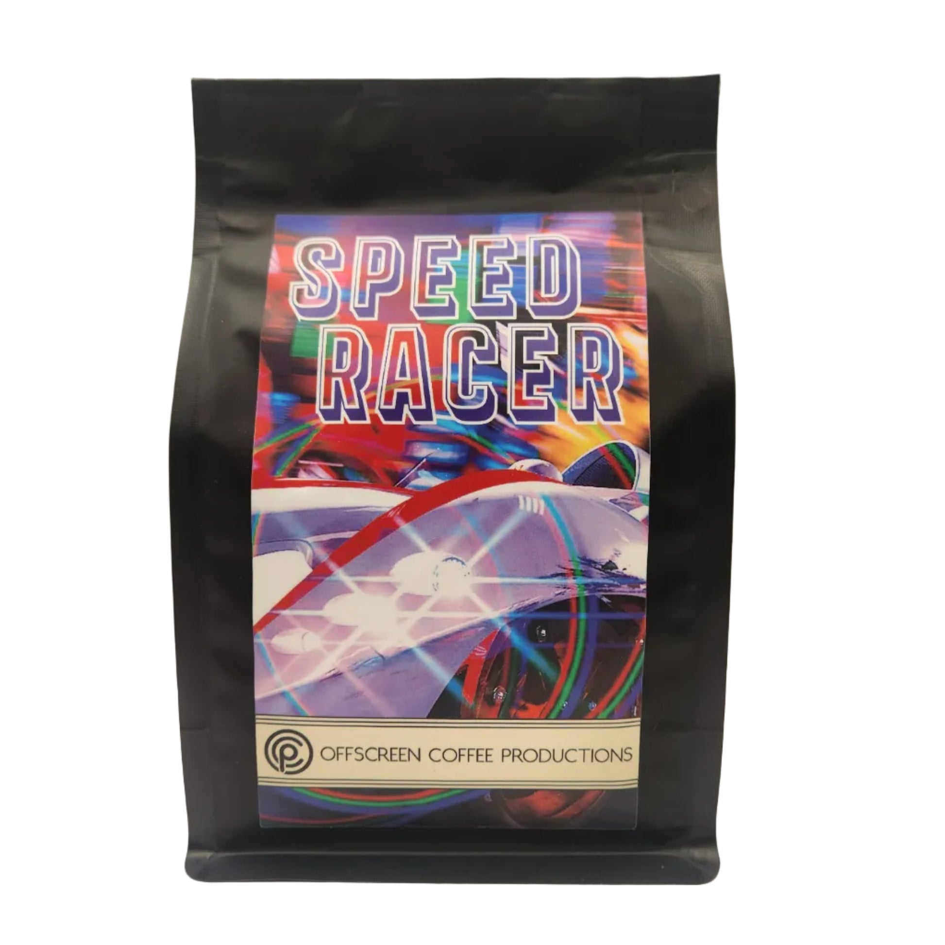 12 oz of Speed Racer from Offscreen Coffee Productions